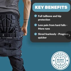 Ripple Snowboarding Impact Shorts And Knee Pads