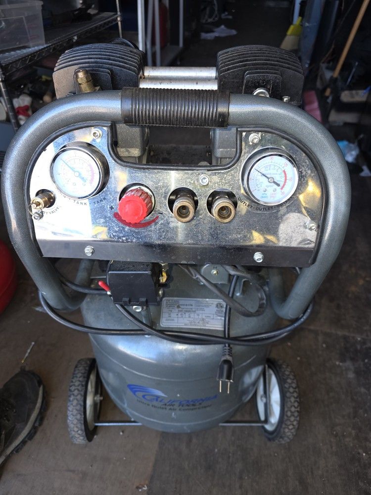 California air tools ultra quiet 10 gallon air compressor