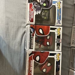 Spider Man Funko Set 