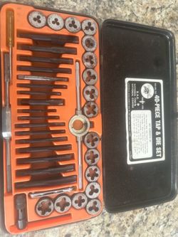 40 piece tap & die set