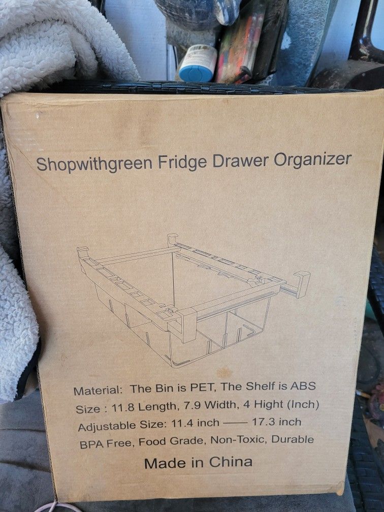 Refrigerator Drawer Organizer