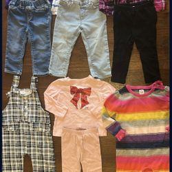 Baby Girl Clothes Size 18/24 Mos Bundle (10 Pcs)