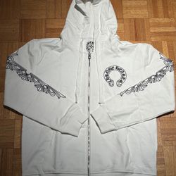 Chrome Heart Zip up Hoodie