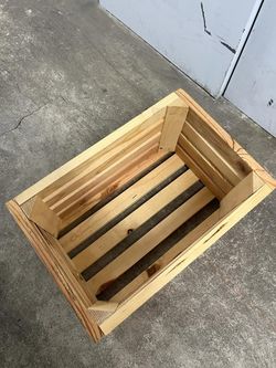 Decorative Wood Crate
