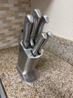 Stainless steel knives set