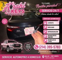 Llaves para auto,controles