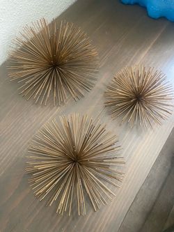 ✨Vintage Sea Urchin Starburst Wall Decor Set