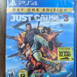 Just Cause 3 Day One Edition for PS4