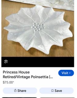 Princess house Plato grande para servir