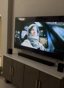 TCL 65 Inch With Samsung Soundbar