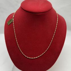 Gold Chain 14k & 20 Inch 