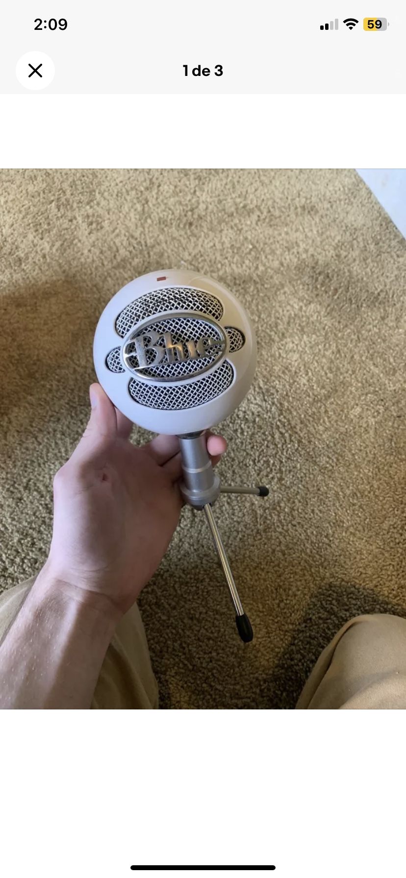 Blue Snowball USB Mic