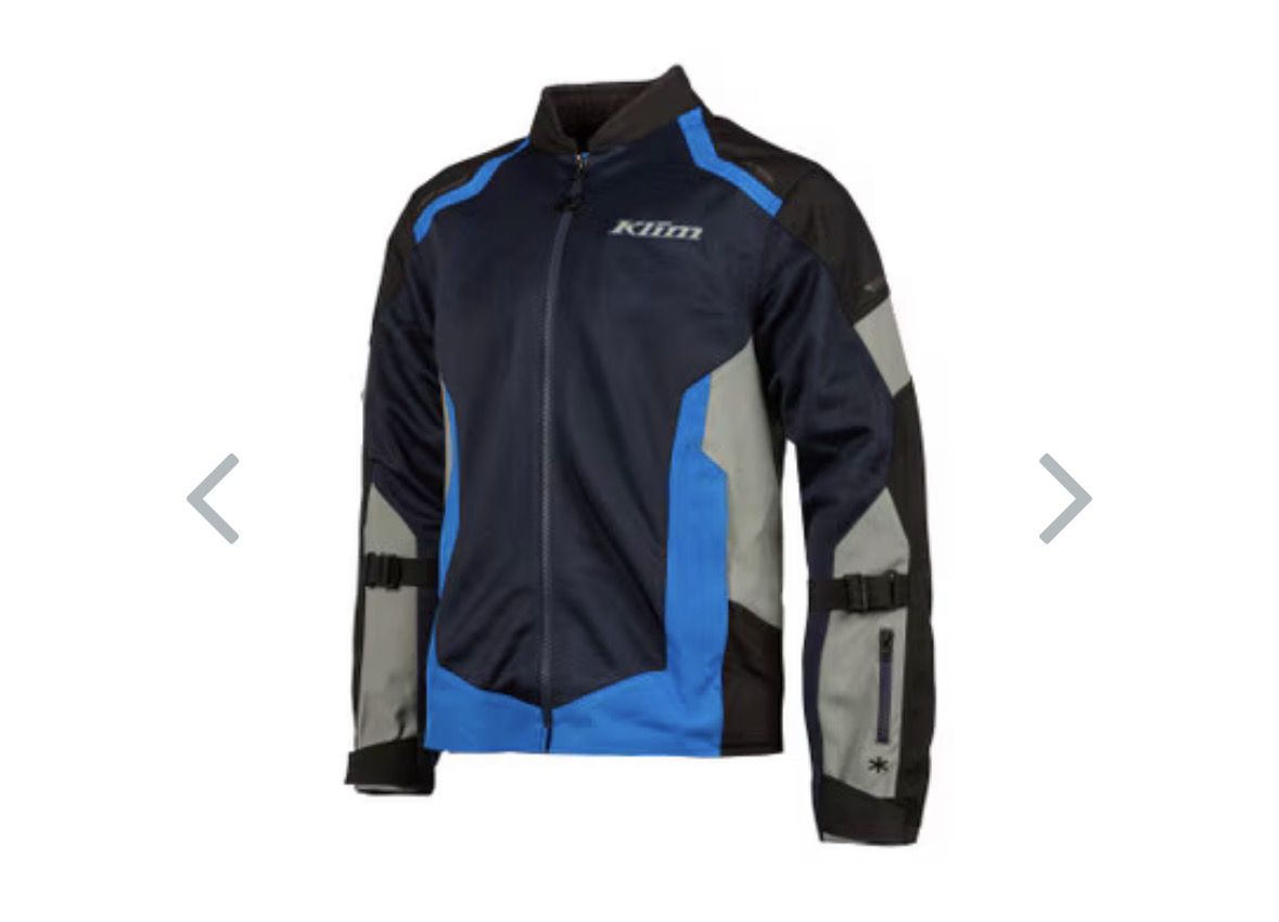Klim Blue & Black Mesh Motorcycle Jacket