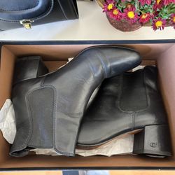 Coach Block Heel Boots 