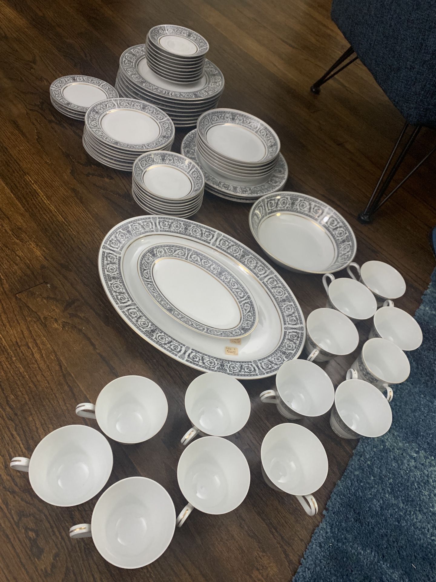 62 Piece Lot of Royal M by Mita Fine China