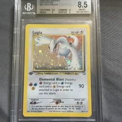 Pokemon Lugia Neo Genesis 1st Edition Beckett 8.5 for Sale in Los Angeles,  CA - OfferUp