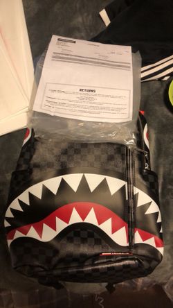 Sprayground Sharks In Paris Sneakin Backpack (NEW) for Sale in San Antonio,  TX - OfferUp