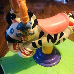 Fisher Price  Bounce  And Turn Toy Horse Has Music  3- 5 Yrs Old