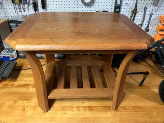 Real wood Rectangular Coffee Table
