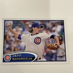 2012 Topps #542 Jeff Samardzija 