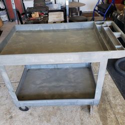 500 Pound Heavy Duty Rubbermaid Utility Cart