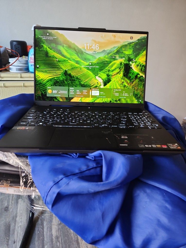 Asus 16 165mhz Gaming Laptop Ryzen 7