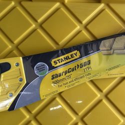 Brand New 3pc Stanley Saw Set 