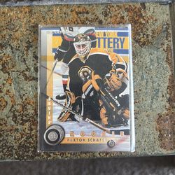Paxton Schafer Bruins Rookie card Donrus 201