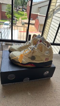 Off White Jordan 5 Size 10 M