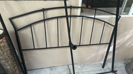 Queen headboard and frame
