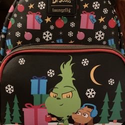 Dr Sees Grinch Loungefly Backpack 