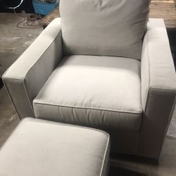 Chair And Ottoman 