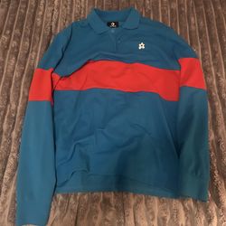 Converse Blue Red Shirt 