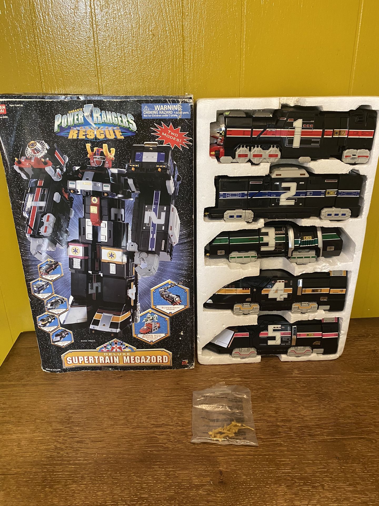 Power Rangers Super Train Megazord
