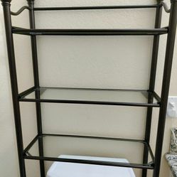 Glass Shelves Rack