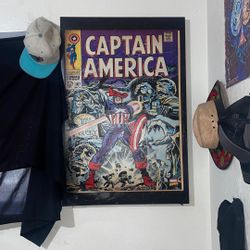 Canvas iron man & Captain america