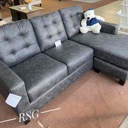 Medium Sofa Chaise Sleeper 🌟No Needed Credit Check 💛 $39 Down Payment with Financing