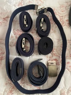 Military Belts Vintage 