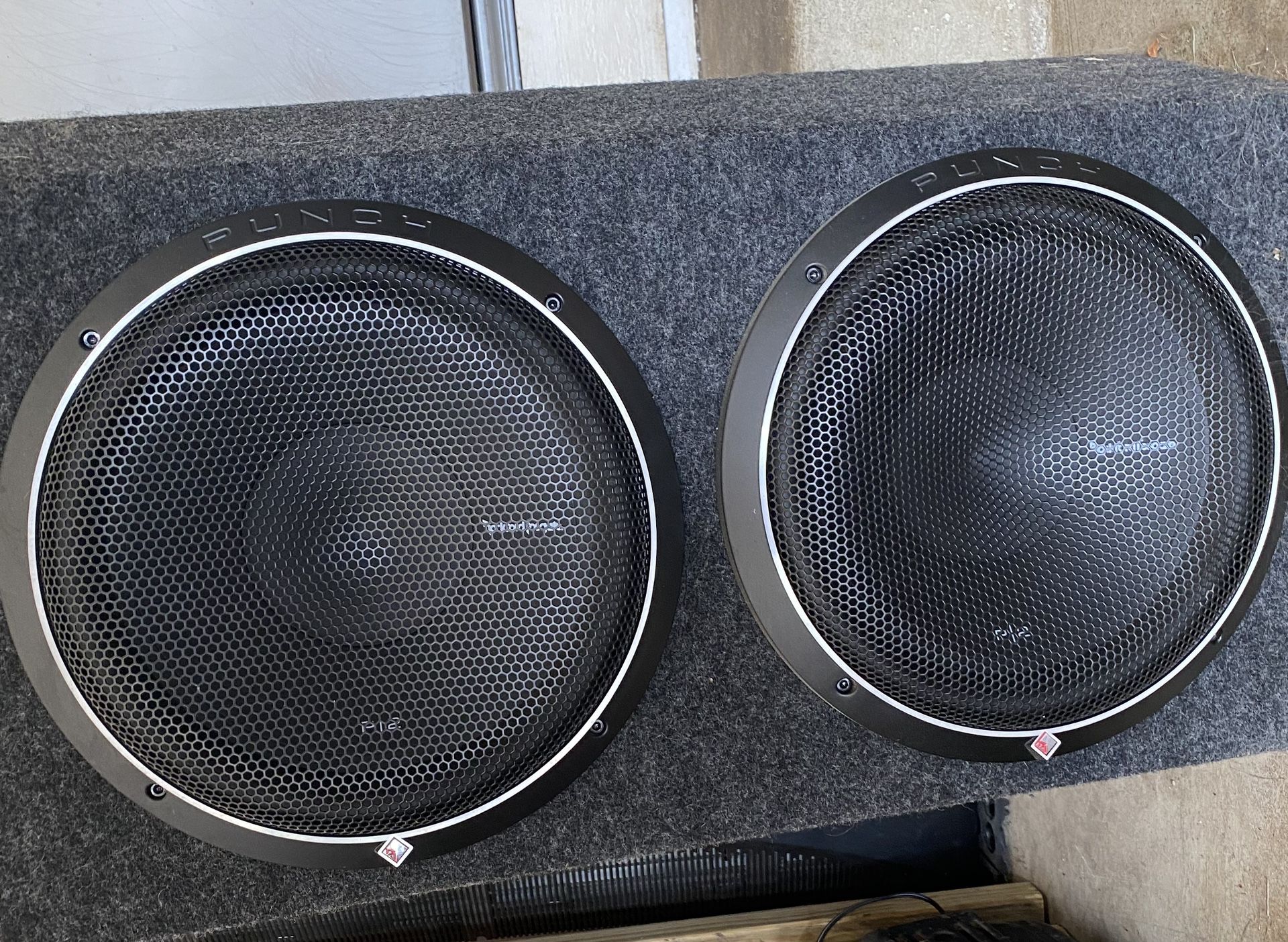 Pioneer Amp and Rockford Fosgate