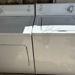 Roper washer and dryer