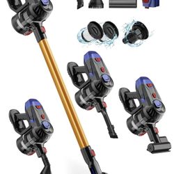 Professional Direct MOYSOUL Cordless Vacuum Cleaner - 8 in 1 Stick Vacuum with 32000pa Powerful Suction & High- Performance Brushless Motor with 6x350