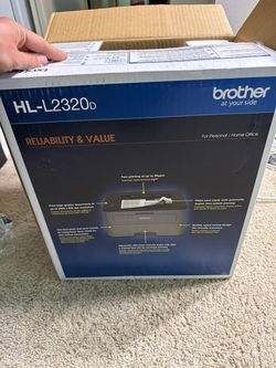 Brother HL-L2320D Laser Printer Auto Duplex TN-660 Toner DR-630