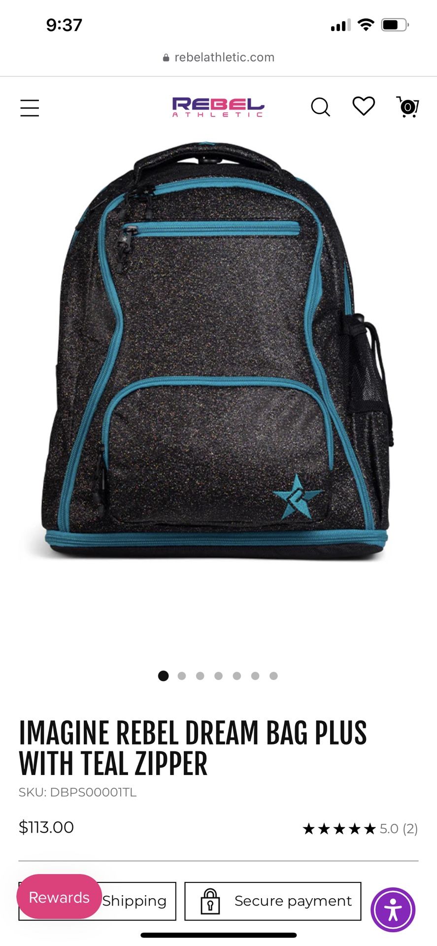 Imagine Rebel Back Pack