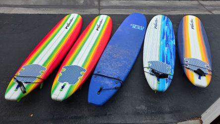 5 soft top foam surfboards wavestorms and storm blade