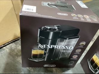 Nespresso Vertuo Coffee and Espresso Maker by De'Longhi - Graphite Metal