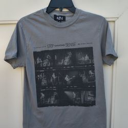 A24 Stop Making Sense 40th Anniversary Small Gray T-Shirt Talking Heads 