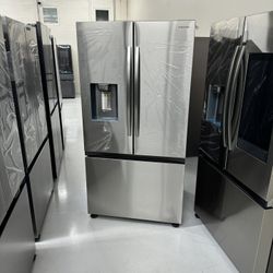 Stainless Steel Fridge French Door Bottom Freezer Brand New 