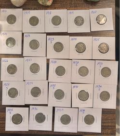 Buffalo Nickel Coins
