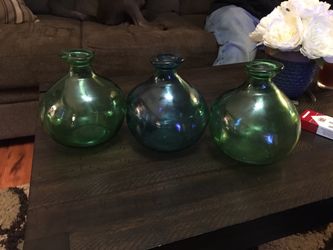 Glass vases