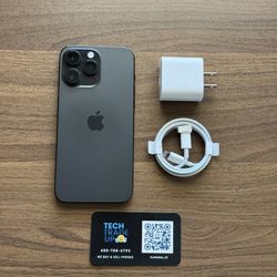 iPhone 14 Pro Max 256Gb Unlocked Free Case And Charger Battery 100%!+ Warranty 